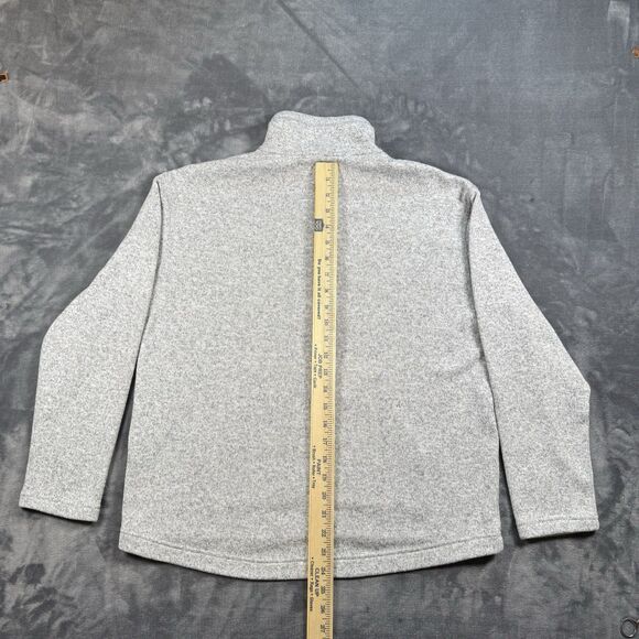 The American Outdoorsman Women's Half Zip Pullover Heather Gray Size L - Picture 5 of 7